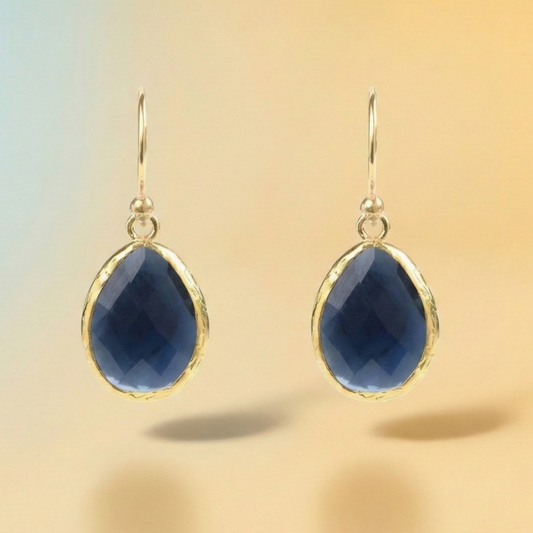 Aeris – Orecchini pendenti Blu Notte